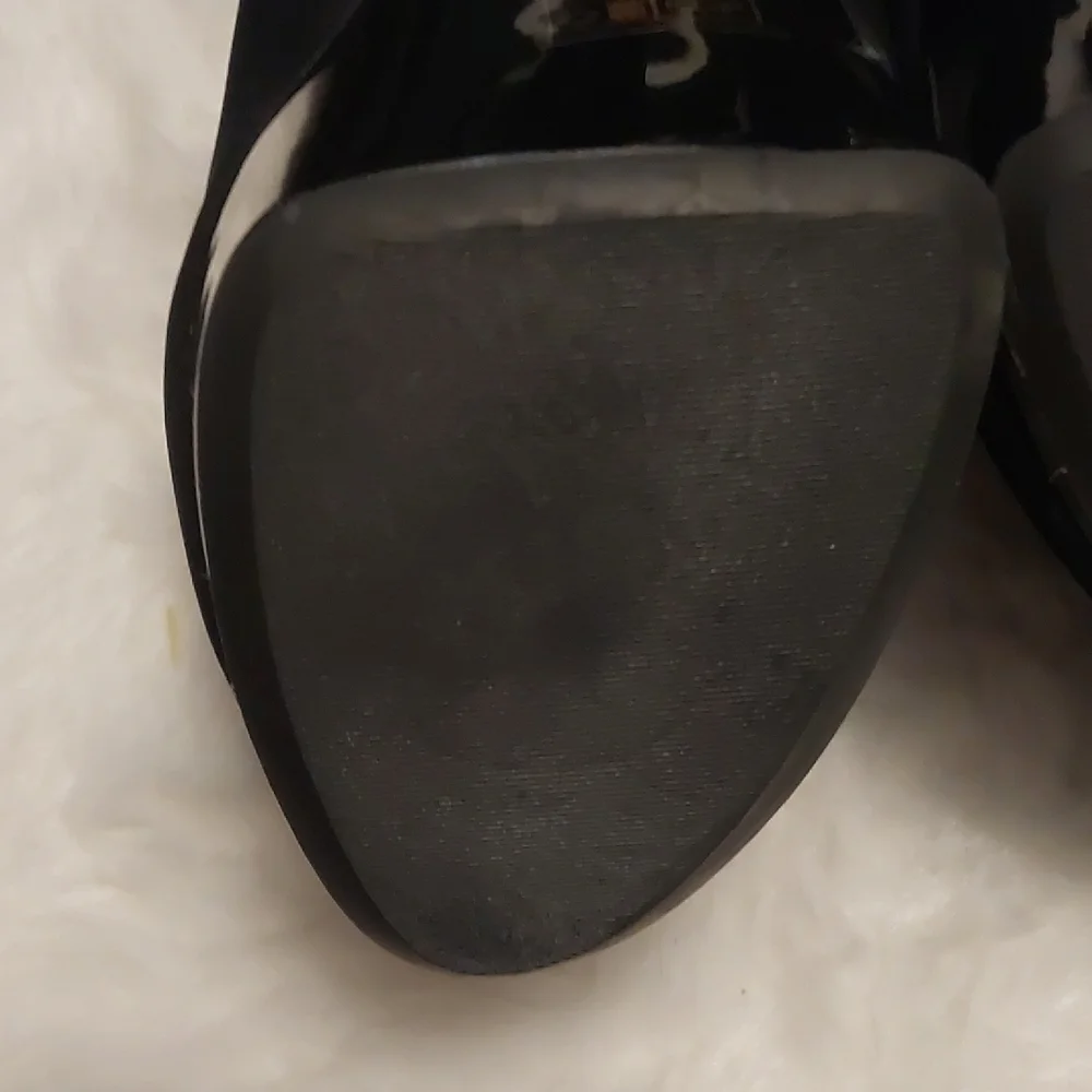 Ellie Black Over-the-Knee Platform Boots - Picture 3 of 7